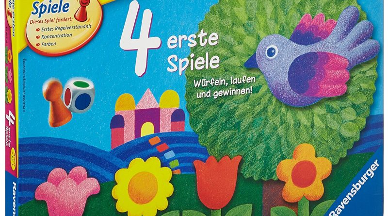 Ravensburger Kinderspiele 4 erste Spiele Spielesammlungen Brettspiele Spielzeug 