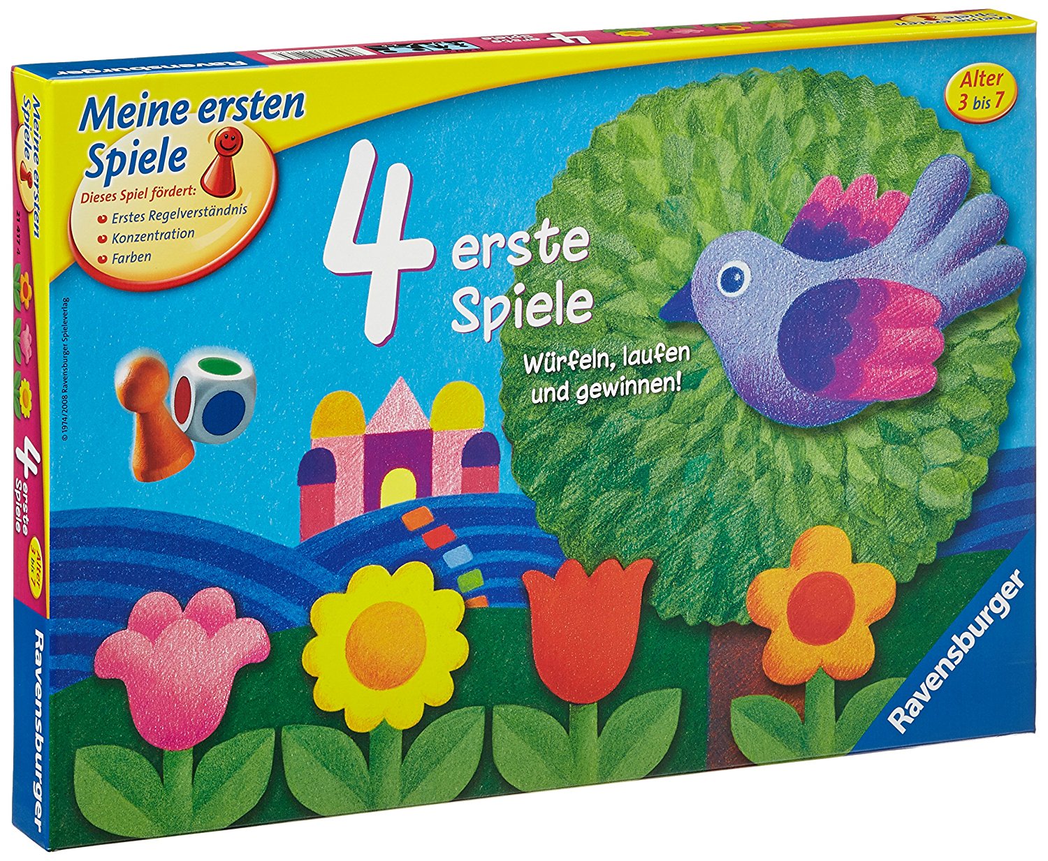 4 erste Spiele