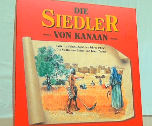 Die Siedler von Kanaan - Karton Vorderseite