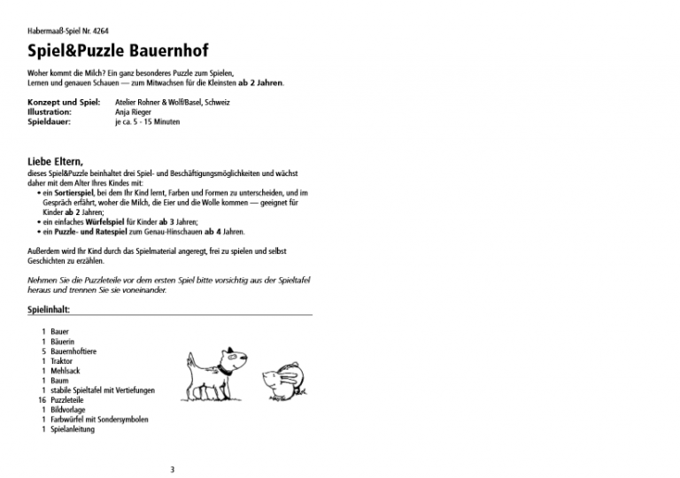 Sortierspiel kennenlernen