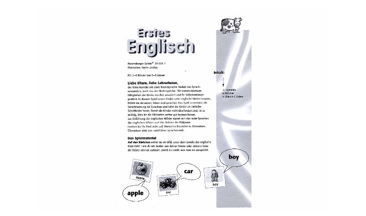 Erstes Englisch