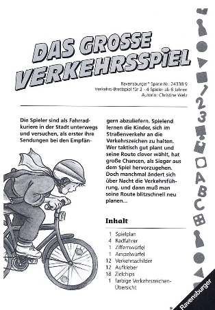 Das grosse Verkehrsspiel