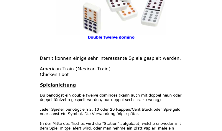 Mexican Train