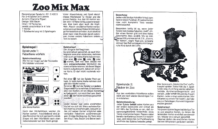 Zoo Mix Max