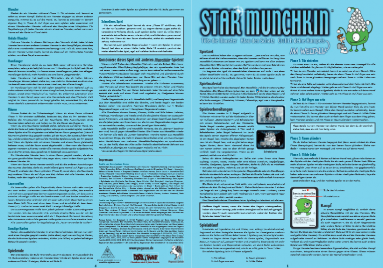 Munchkin Spielregeln Munchkin Spielregeln