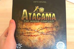 Atacama Spiel - Karton Vorderseite