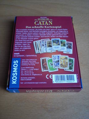 Die Siedler von Catan Kartenspiel Rückseite