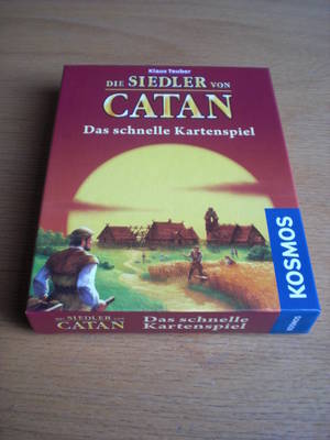 Die Siedler von Catan Kartenspiel Karton Vorderseite