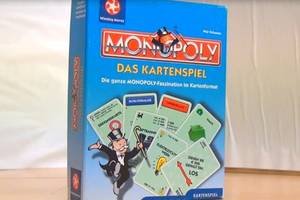 Monopoly das Kartenspiel Karton Vorderseite