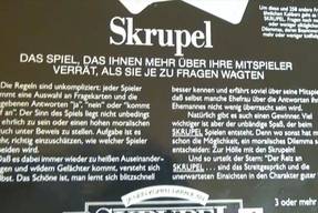 Skrupel - Karton Rückseite 2