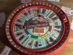 Monopoly Cars - runder Spielplan