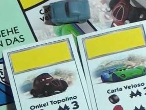 Monopoly Cars - Besitzkarten Onkel Topolino und Carla V