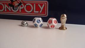 Monopoly WM Fussball Edition France 98 - Figuren