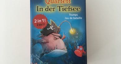 „Capt'n Sharky Quartett – In der Tiefsee“ Verpackung Blechdose