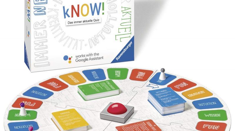 kNOW! Ravensburger Quizspiel mit Google Home MinI