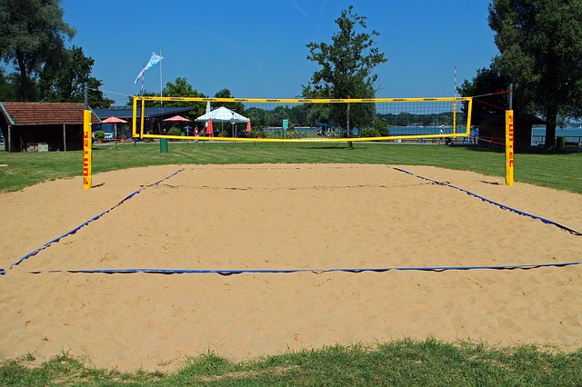 Beachvolleyball Feld