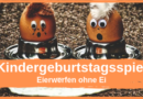 Eierwerfen ohne Ei