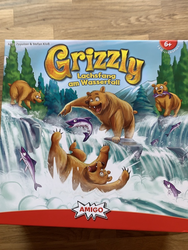 Grizzly Lachsfang am wasserfall Spielregeln