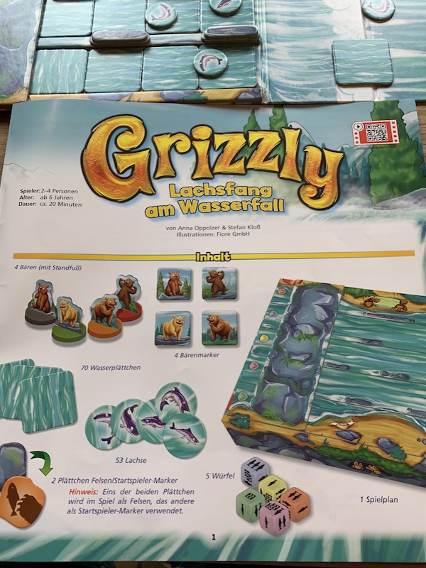 Grizzly Lachsfang am wasserfall Spielregeln