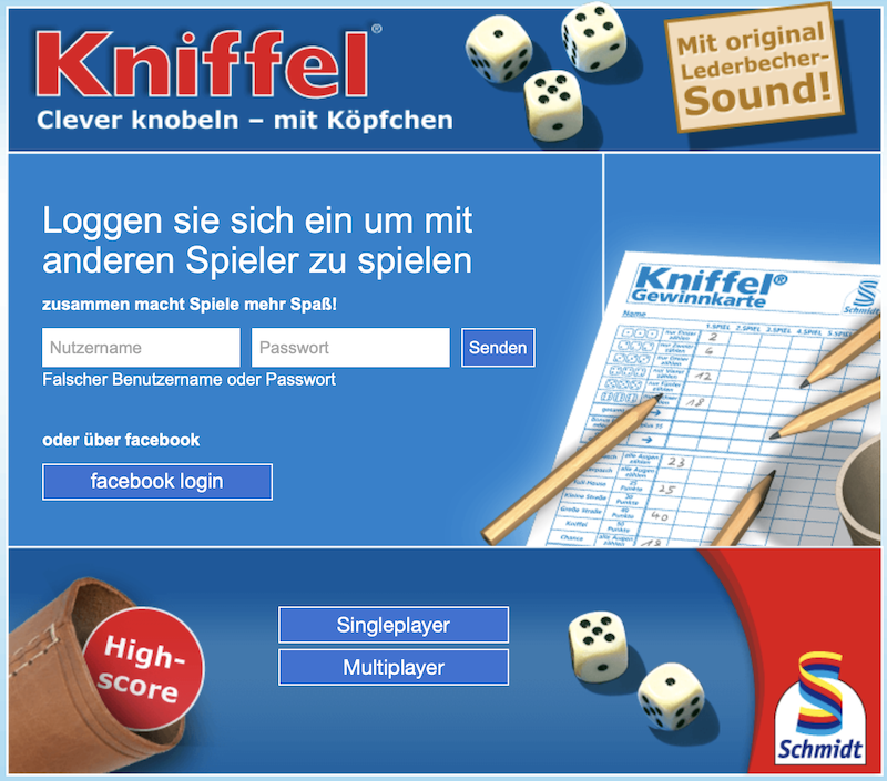 Kniffel Online Schmidt Spiele