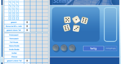 Kniffel Online spielen mit Schmidt spiele