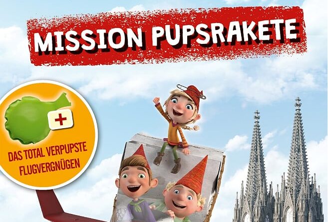 „Die Heinzels - Mission Pupsrakete“ von Schmidt Spiele