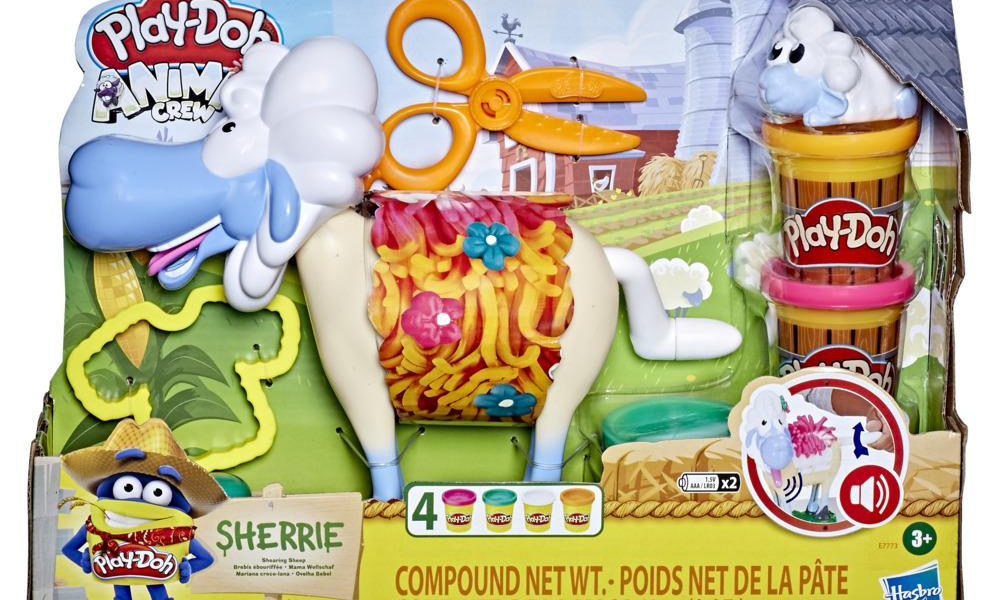 Play-Doh Animal Crew Sherrie Mama Wollschaf