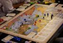 aufgebautes Brettspiel