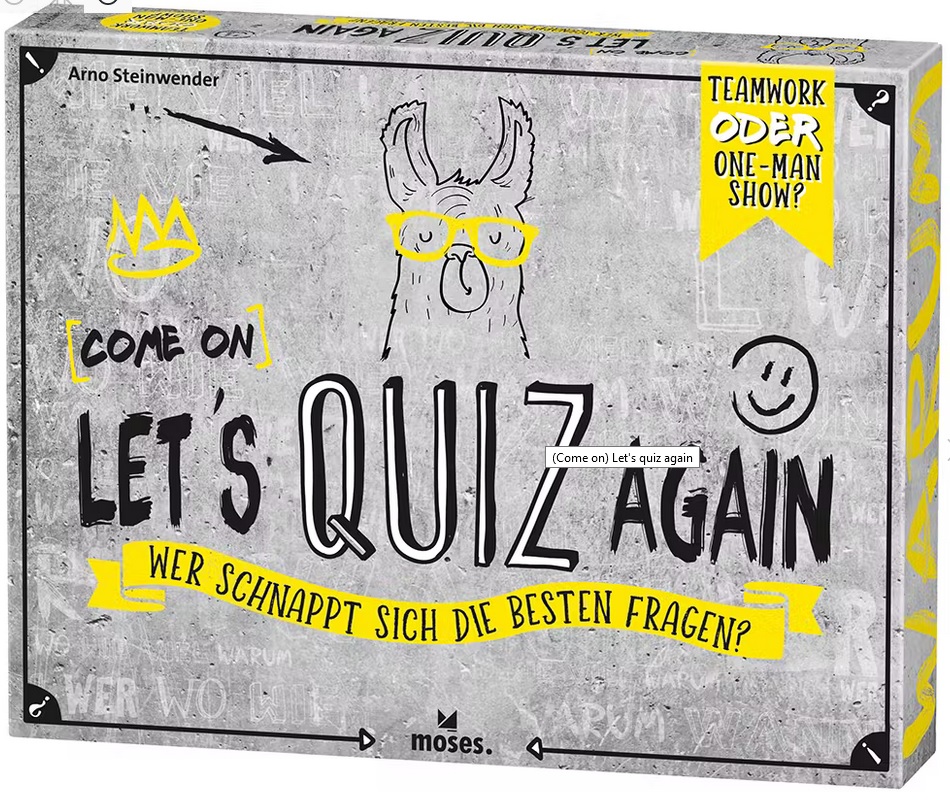 (Come on) Let's quiz again