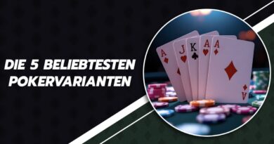 Die 5 beliebtesten Pokervarianten