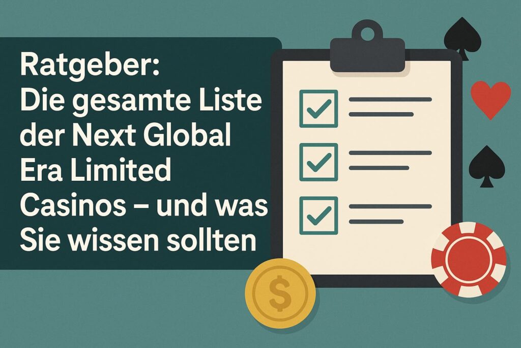 Die gesamte Liste der Next Global Era Limited Casinos