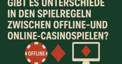 Offline- vs. Online-Casinospiele