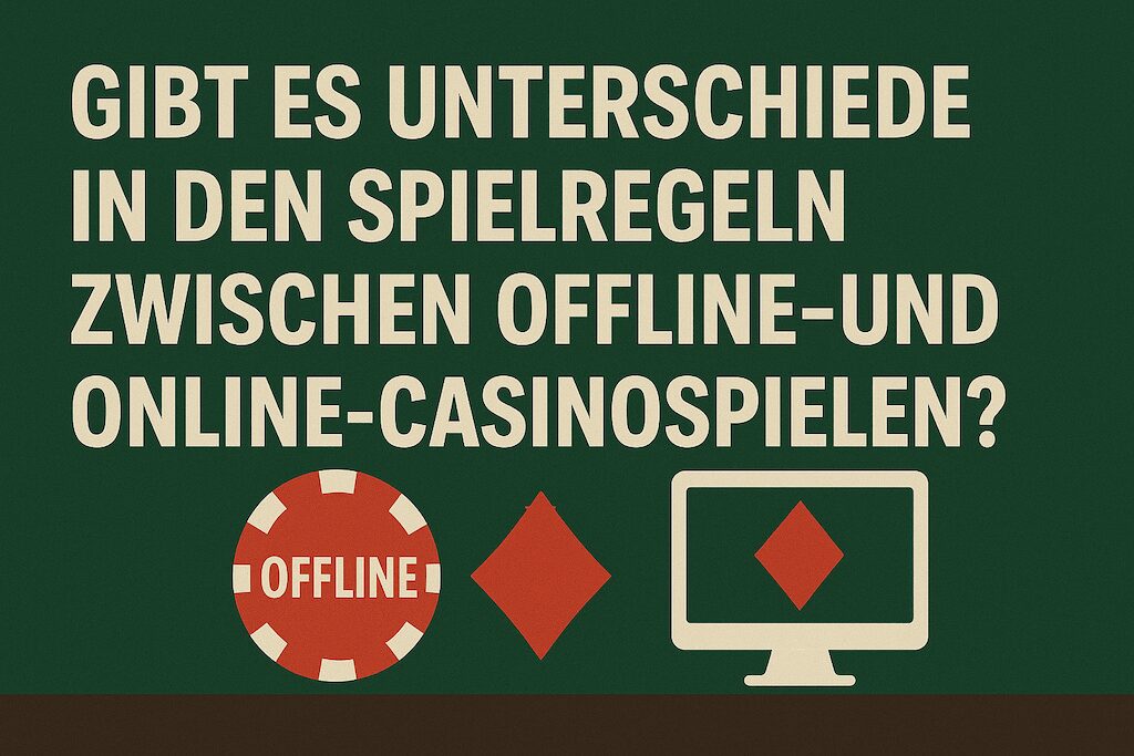 Offline- vs. Online-Casinospiele