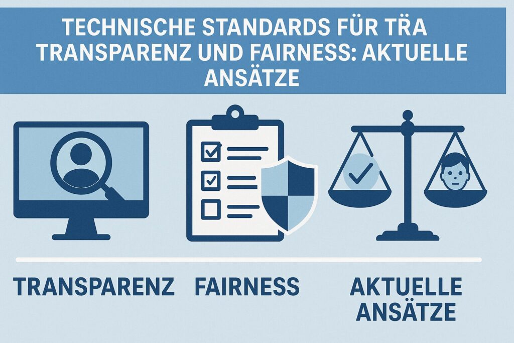 Technische Standards für Transparenz und Fairness: aktuelle Ansätze