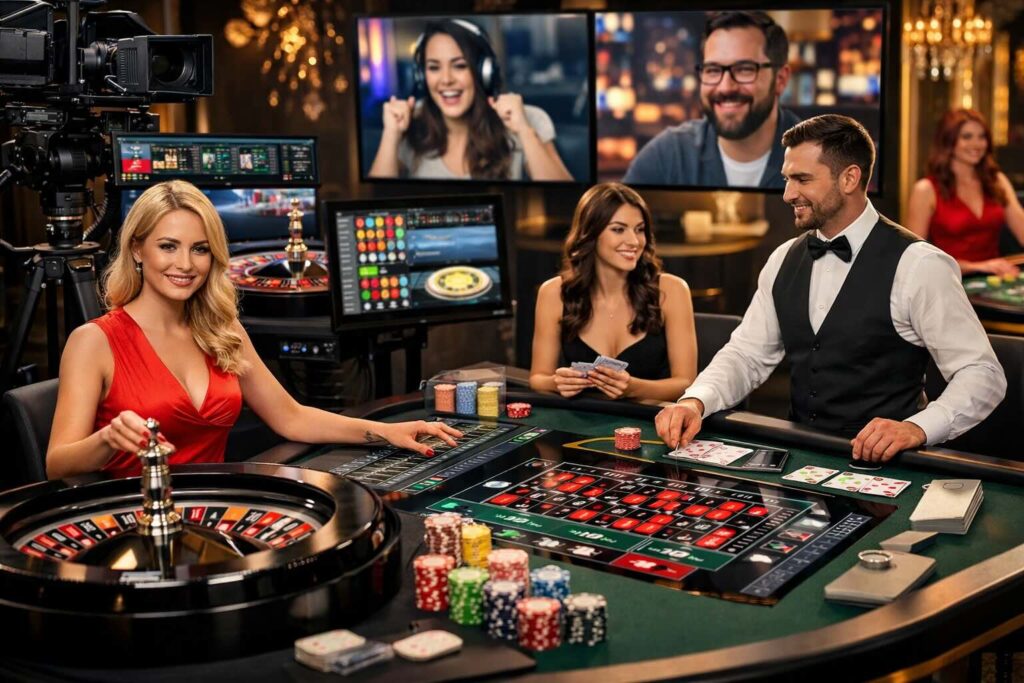 Aufstieg von Live-Casino-Formaten