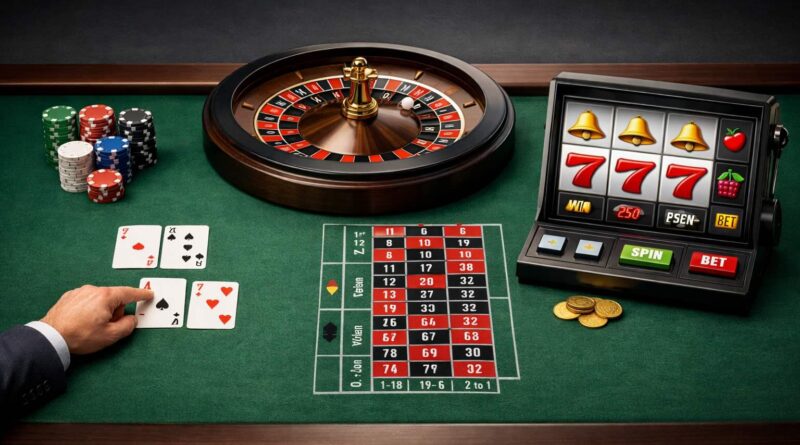 Die Regeln für die beliebtesten Online Casino Spiele