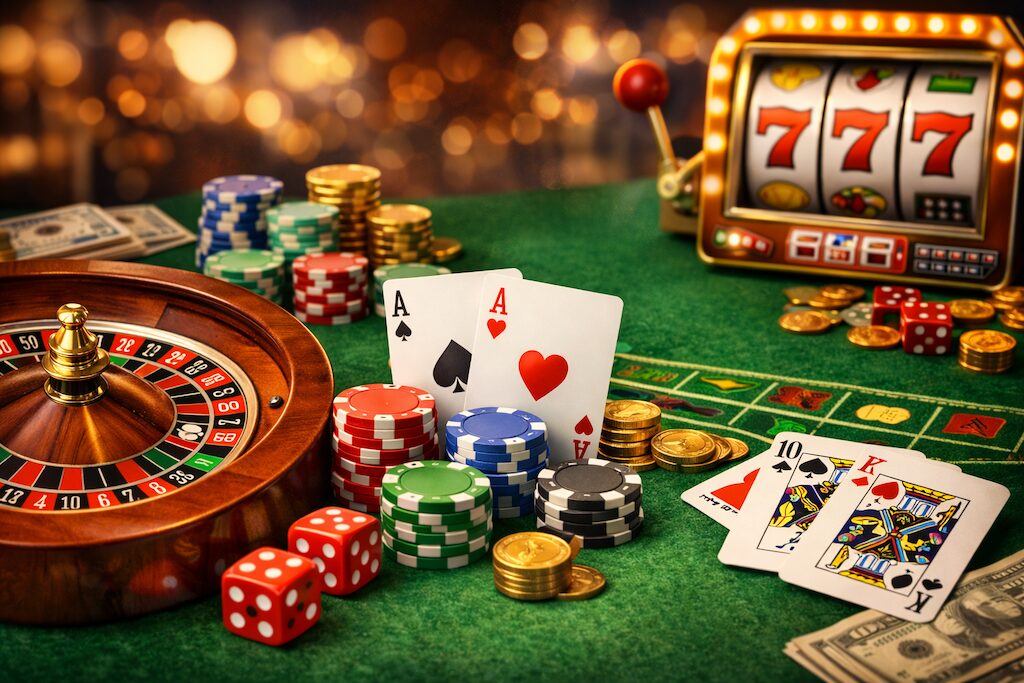 Roulette, Blackjack & Slots ⇒ Grundlagen für Einsteiger