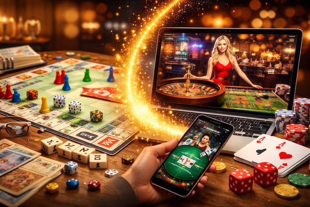 Von Brettspiel zu Live-Casino