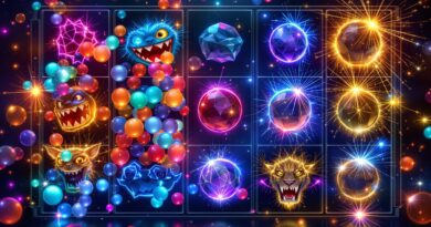 Kaskaden und Cluster - Alternative Designs von Online-Spielautomaten
